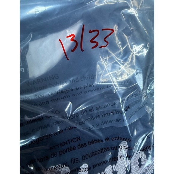 Vintage Penn State Script Embroidered Nike Team T-Shirt Sz L Fading Navy - Picture 12 of 12